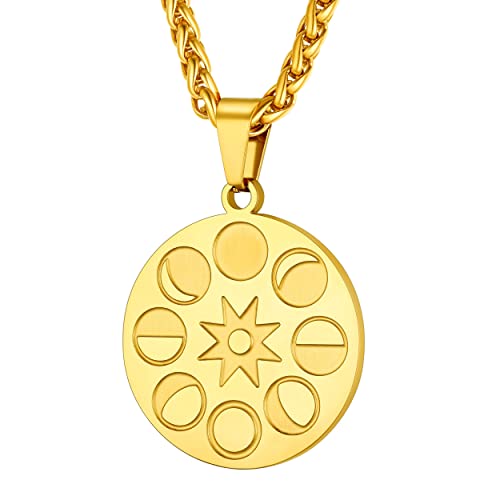 Collier phase de lune personnalisé à offrir pour marquer un moment inoubliable