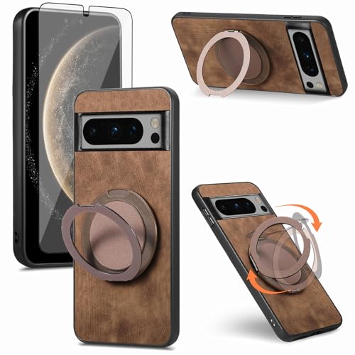 Coque Pixel 8 Pro antichoc avec béquille et verre de protection