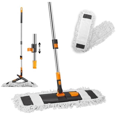 Myiosus 60cm Industrial Mop with Telescopic Handle Cover