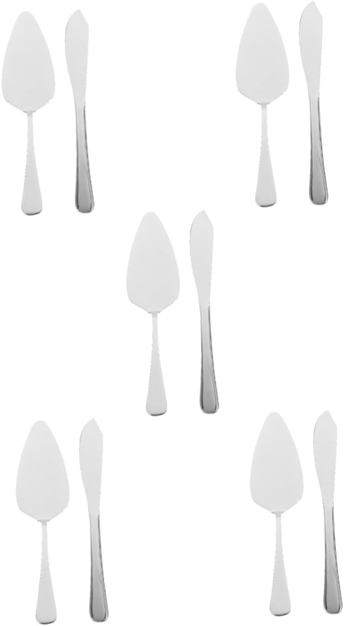 OUNONA 1 Set Wedding Cake Server Set Stainless Steel Cake Cutter and Spatula for Anniversaries Weddings and Parties Versatile Serving Tools for Pies Tarts and