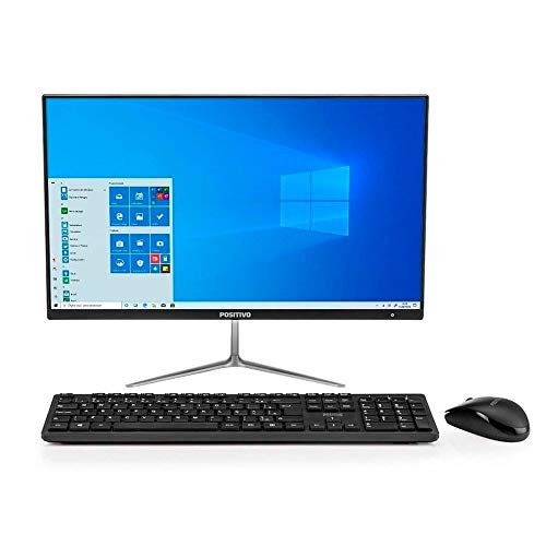 All In One Positivo Union C464A-21 Intel Celeron Dual-Core Windows 10 Home Tela 22
