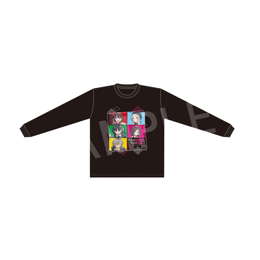 アニメ『ガールズバンドクライ』 長袖Tシャツ ROUND1コラボver. Lサイズ