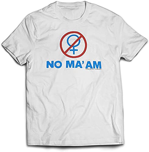 Married with Children Old Glory Al Bundy NO MA'AM White T-Shirt (XXL)