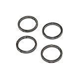 Lieferumfang: 4 Stück Auspuff Krümmer Dichtung Set 4 Stück 41,5x33x5,3 mm für Hyosung Aquila Kawasaki AE AR Suzuki GSR