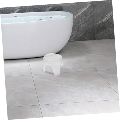 Marchepied de bain transparent et antidérapant en PP ABOOFAN