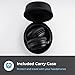 Phonicgrid Active Noise Cancelling Over Ear Wireless Headphones with Hi-Fi Audio, Comfortable for Travel/Office, Black