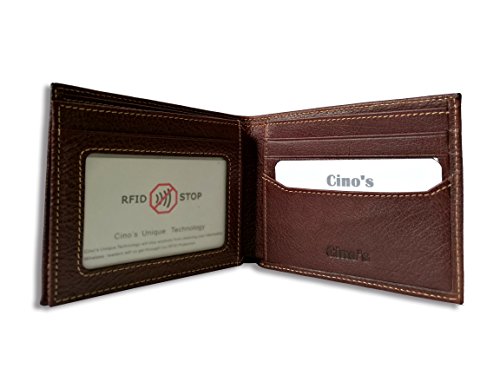 Preisvergleich Produktbild Cino's , Herren-Geldbörse braun braun