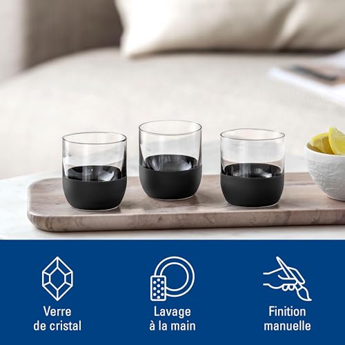 Verre à digestif pour vos soirées Manufacture Rock Villeroy & Boch set de table moderne