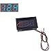 Rland Sun 0.56 Digital Voltmeter DC5-120V/DC 5V to 120v Digital Voltmeter Voltage Panel Meter 12V 24V 96V For Electromobile Motorcycle (Blue)