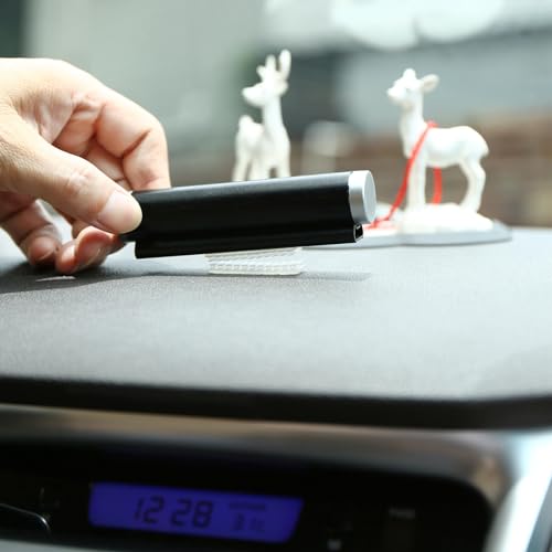 JUMINIZ 8 Pieces (4 Sets) EZ Pass Mounting Strips with Adhesive for EZ Pass/iPass Illinois/Sunpass Cars Windshield Toll Transponder Holders Dual Lock Sticky Replacement Double Sided Tape Sticker