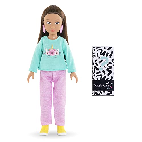 Set Muñeca Fashion Luna con 6 Accesorios para Niñas miniatura 2