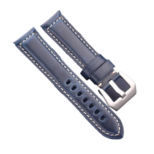 Bracelets de montre en cuir haut de gamme compatible Panerai, confection de 20mm à 26mm