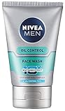 Nivea For Men Advanced Whitening Oil Control Face Wash, 100Ml (Pack Of 2)