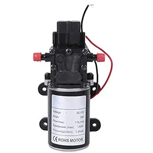 Ketsicart Diaphragm Pump, Automatic Voltage Regulation Boost Pump for RV Marine Boat for Pressure Test Pump( 2)