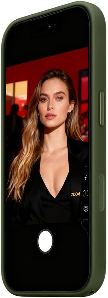 TechWoven Case for iPhone 17 Pro Max(Compatible with MagSafe) with Camera Control Button, Trendy Slim Sturdy Openwork Cover Compatible with iPhone 17 Pro Max(2025 New Released)(Green)