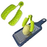 Finger Protector for Cutting Food - 2pcs Finger Guards for Zester Cheese Grater Kitchen Hand Guards for Cutting Vegetables, Ginger, Garlic, Lemon