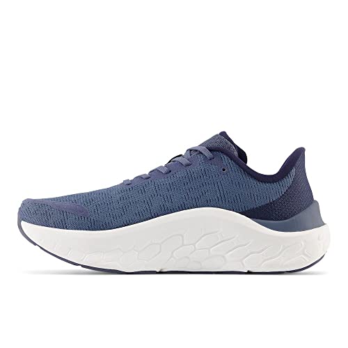 New Balance Men's Fresh Foam X Kaiha Road V1 Running Shoe, Vintage Indigo/Natural Indigo/Silver Metallic, 11 M