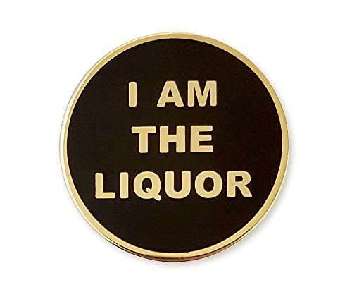 Pinsanity 'I Am The Liquor' Enamel Lapel Pin