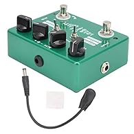 In addition to the four Vol, Tone, Drive and Boost knobs, there are also two switches. The first has Comp Cut, FM and Vintage modes. These provide a range of usable tones, adding clean enhancement, tightening or maintaining neutral respectively. Two-...