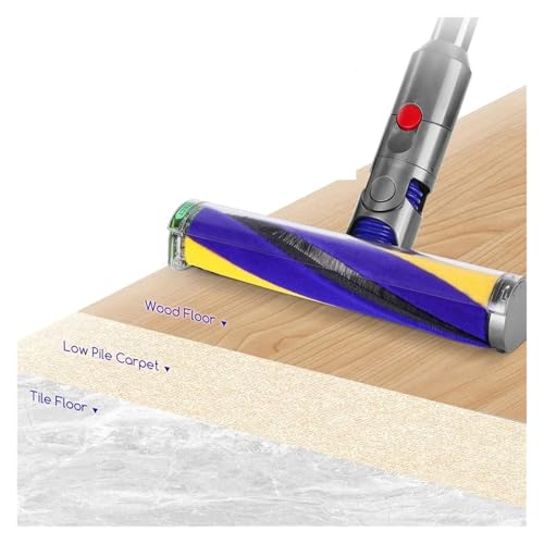 Brosse rouleau souple Dyson V12 résout perte aspiration - 5