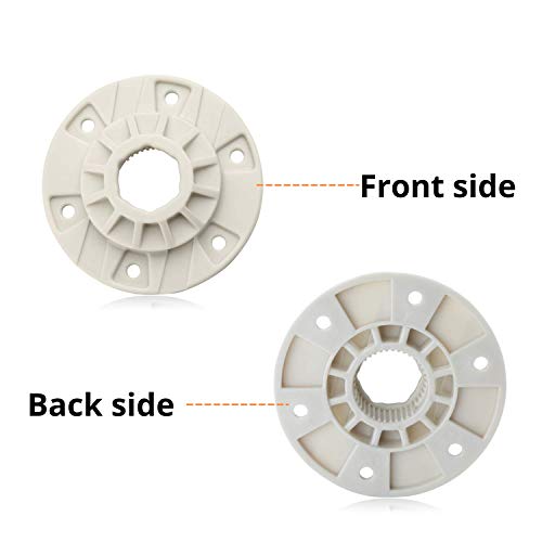 Drive Hub Kit for Washing Machine - Washer Basket Drive Hub Fit for Maytag Whirlpool Kenmore Amana Washing Machine, Replaces W10528947 - Thumbnail 3