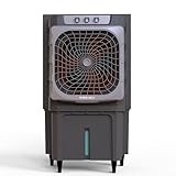 Powerful Air Flow: 9,500 cubic metre/hr (peak), 6,850 cubic metre/hr (average) Honeycomb Cooling Media, Honeycomb Pad Thickness of 80mm 3-speed Control, Aluminium Fan Blade of 20 inches in size 135L water tank, Turbo fan technology, 30m powerful air ...