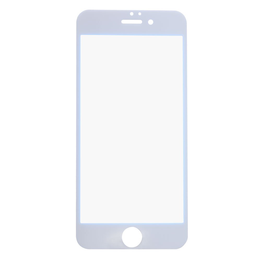 iPhone 6 Corning Gorilla Tempered Glass Screen Protector (4.7 inch) - [0.2mm] Ultra-thin Glass HD Clear Corning Glass – Full Cover, 2.5D edge, 9 Hardness, Anti-Scratch, Oleophobic (white)