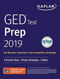 GED Test Prep 2019: 2 Practice Tests + Proven Strategies (Kaplan Test Prep)