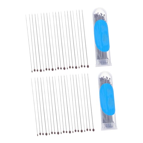 Amosfun Aiguilles Acier Inoxydable pour Spécimens Épingle à Insectes Kit Épinglage Insectes Aiguille de Prélèvement pour Laboratoire Scolaire Fournitures pour Étudiants Entomologie