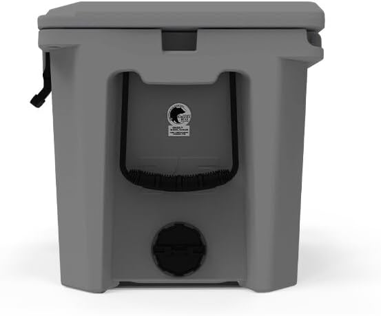 Grizzly 75 Cooler | 75 qt Ice Chest Durable Rotomolded Insulated | Made in USA | Warranty for Life | for Beach Boat Camping Fishing Hunting | G75