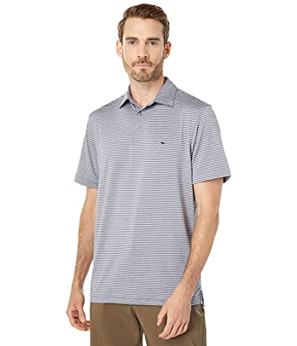 Image of vineyard vines Men's Bradley Stripe Sankaty Polo