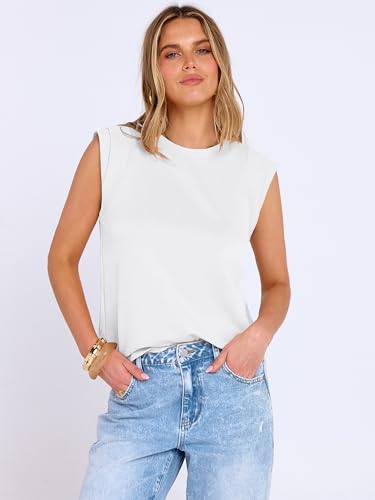 Image of ANRABESS Business Casual Tops for Womens Cap Sleeve Summer Dressy Shirts 2026 Trendy Work Office Outfits Clothing