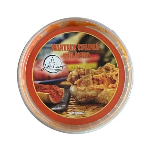Manteca Colorá con lomo «José Cabo» 200g Producto Andalucía