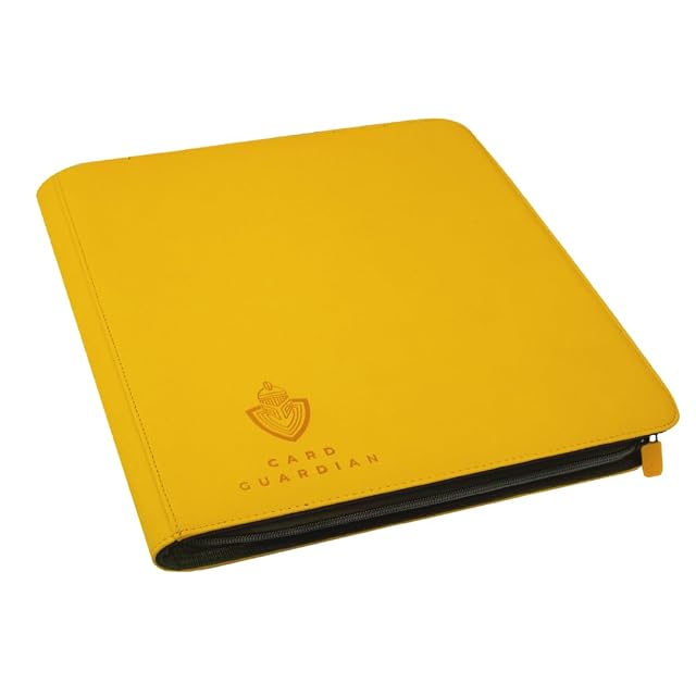 Card Guardian - Carpeta premium de 12 bolsillos con cremallera para 480 tarjetas, bolsillos de carga lateral…
