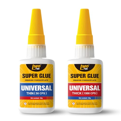 Lmq Lash LMQ-B-TT Super Glue, 60G Thin/Thick (50/1500 Cps) Cyanoacrylate Glue cover