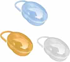 Boîte De Rangement Pour Tétines - Lot De 3 - Protection Anti-poussière BPA Free - Pour Sucette De Bébé