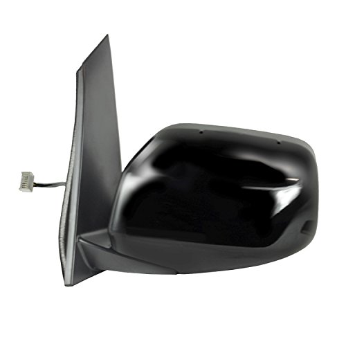 Fit System Driver Side Mirror for Honda Odyssey EX, EX-L Model, Textured Black w/PTM Cover, Foldaway, Driver Side, Heated Power