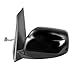 Fit System Driver Side Mirror for Honda Odyssey EX, EX-L Model, Textured Black w/PTM Cover, Foldaway, Driver Side, Heated Power