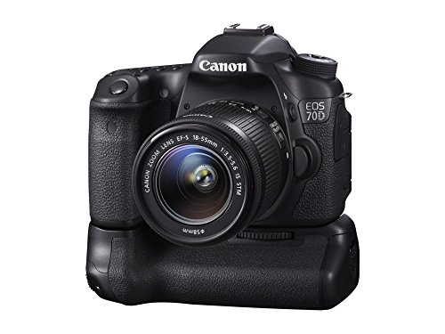 Canon EOS 70D Camera - Black (20.2MP, 18-55mm IS STM Lens) 3.0 inch LCD