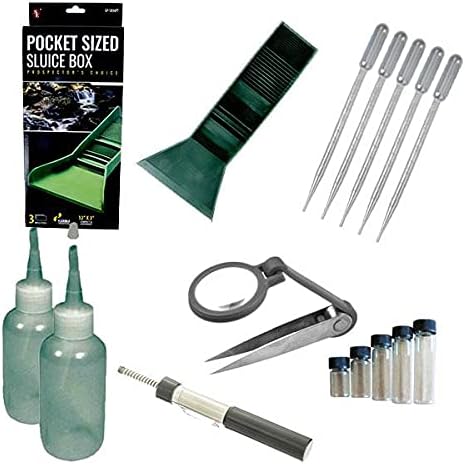 Kit de recuperación de pan dorado con mini caja de esclusa de bolsillo de plástico