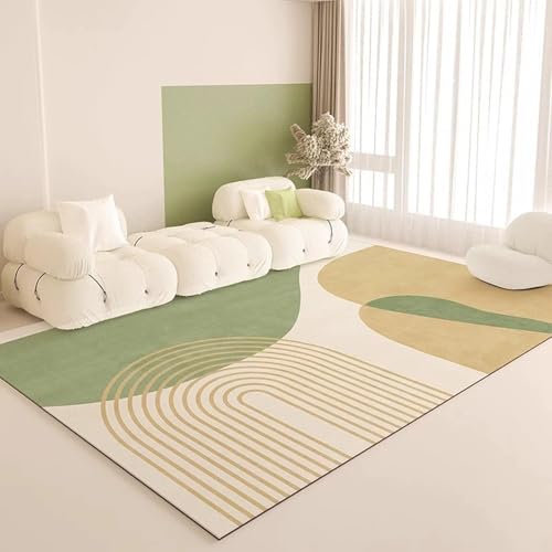 Qxmiguel Alfombra calefactora eléctrica de Felpa Suave, calefactora de Suelo, Calentamiento rápido for casa, Oficina y Estudio.(Color3,1.6 * 2m)