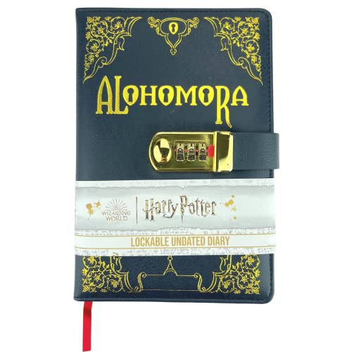 Pyramid International Harry Potter Diary 2023 (Alohomora Design) 2023 Diary Planner and Harry Potter Notebook, Harry Potter Gifts - Official Harry Potter Merchandise