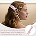 Nasal Cannula Strap Ear Savers, Ear Protectors for Oxygen Tubing, Cannula Headband Strap, Secure Fit to Prevent Ear Soreness (Dark Pink)