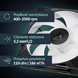 ARCTIC P14 Pro A-RGB - 3 Sztuki - Mocny Wentylator Premium, Wentylator PWM 140 mm z Rozdzielaczem Kabla Y, 400-2500 rpm, 0 rpm <5% PWM, 5V Cyfrowy RGB, łożysko ślizgowe Hydrodynamiczne, 4-Pin - Czarny