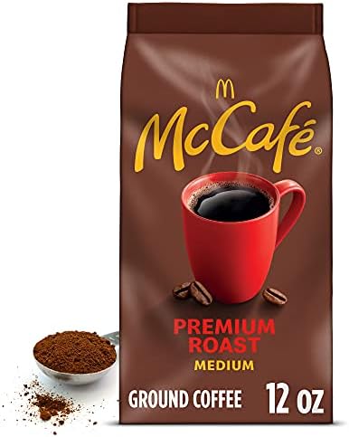McCafé Premium Roast, Medium Roast Ground Coffee, 12 oz Bag