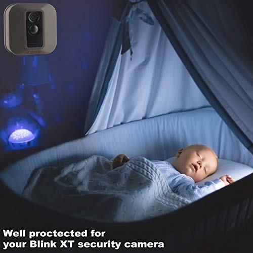 Blink Xt Skin, Silicone Skin For Blink Xt Outdoor Home Security Camera Uv And Water-Resistant, Indoor Outdoor Blink Xt Protecting Case, 1 Pack, Brown #TOP5