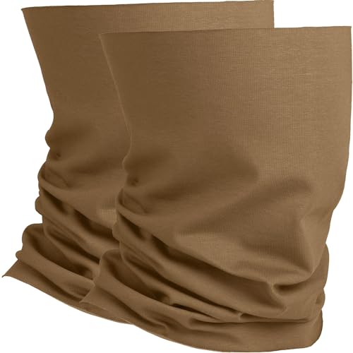 Image of 281Z Organic Cotton Breathable Summer Neck Gaiter for Men and Women - Face Scarf for Outdoor Activities