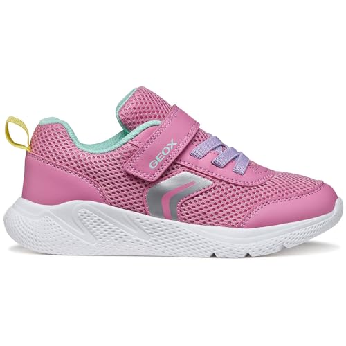 Geox JUNIOR Girl J SPRINTYE Girl B Sneakers PINK/WATERSEA 31_EU