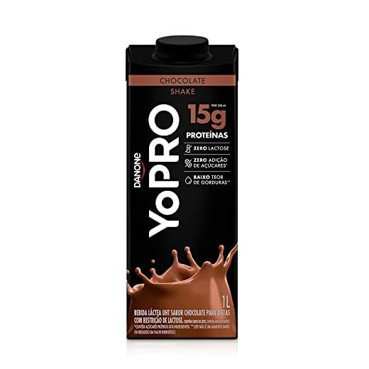 YoPRO Bebida Láctea UHT Chocolate 15g de proteínas 1L