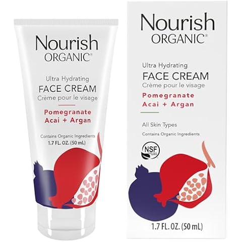 Nourish Organic Pomegranate Acai Face Cream Cover